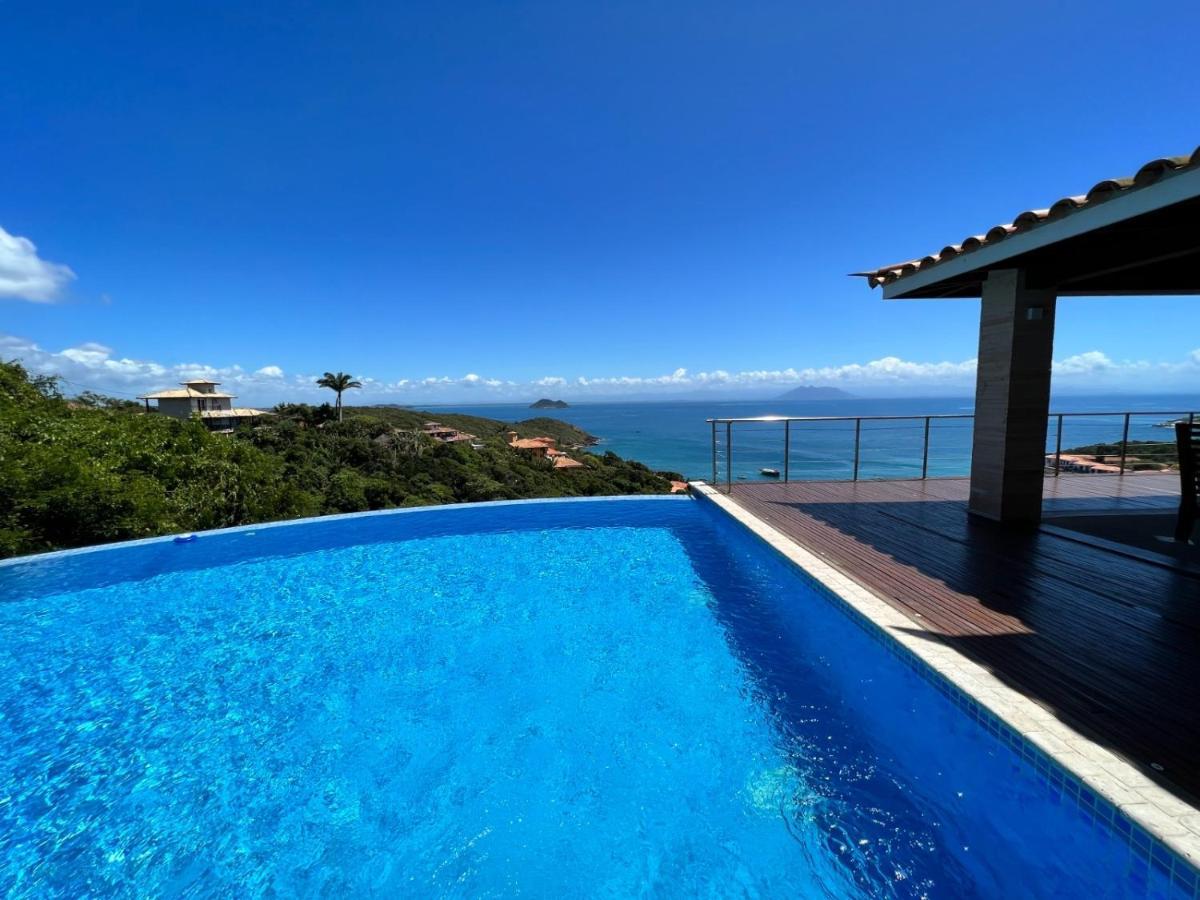 Buzios, Casa Inteira De Frente Para O Mar Em Joao Fernandes, Fabulosa, A Melhor Vista, Mansao Bella Vista Búzios Zewnętrze zdjęcie